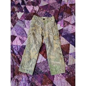 Rustic Ridge Pants Youth Boys Small Mossy Oak Camo Realtree Scent Stop Hunting